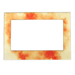 Orange Cloud Effect Magnetic Frame