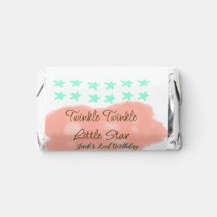 Orange clouds twinkle twinkle little stars green  hershey's miniatures