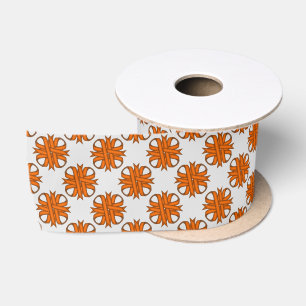 Orange Clover Ribbon by Kenneth Yoncich