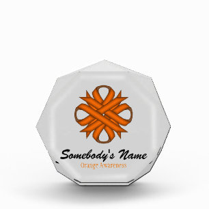 Orange Clover Ribbon by Kenneth Yoncich Award