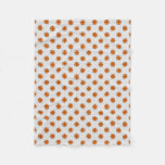 Orange Clover Ribbon By Kenneth Yoncich Fleece Blanket at Zazzle