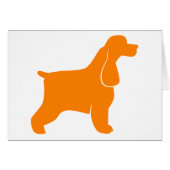 Orange Cocker Spaniel (Front Horizontal)