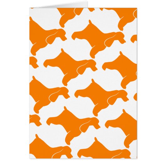 Orange Cocker Spaniel Cards (Front)