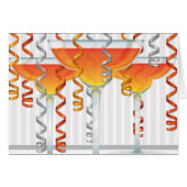 Orange  cocktail and ribbon (Front Horizontal)