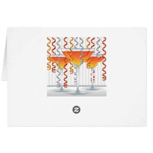 Orange  cocktail and ribbon (Back Horizontal)