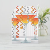 Orange cocktail and ribbon (Standing Front)