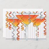 Orange  cocktail and ribbon (Front/Back)