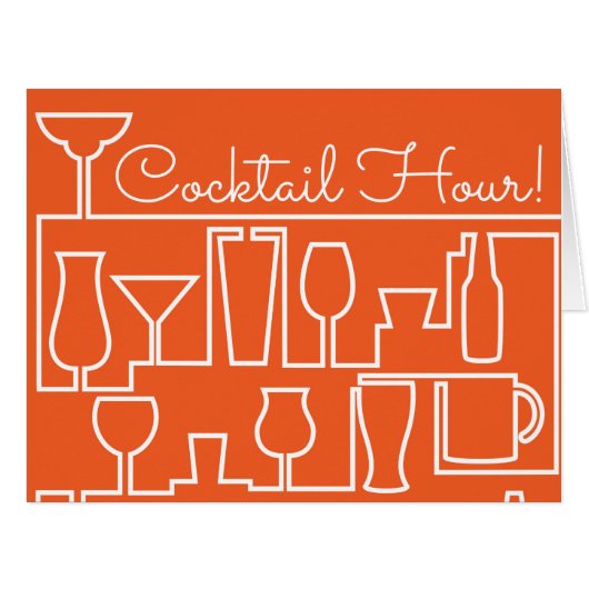 Orange cocktail party (Front Horizontal)