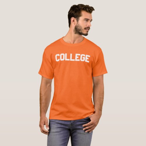 Orange College T_Shirt