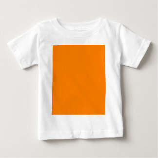 Orange Color Customized Designer Baby T-Shirt