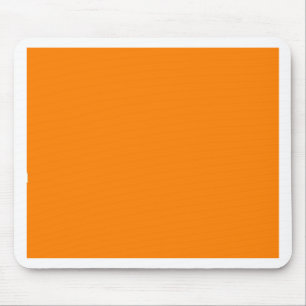 Orange Color Customized Designer Mouse Pad
