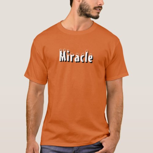 Orange color t_shirt for men and womens wear