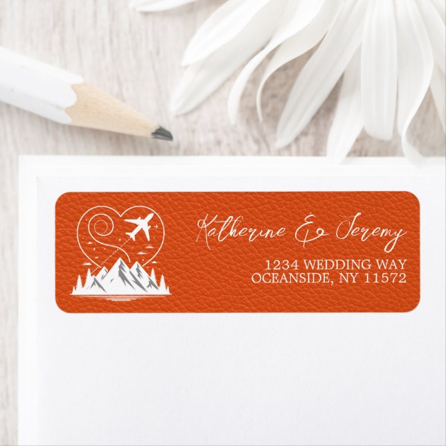 Orange Colorado Passport Label (Insitu)