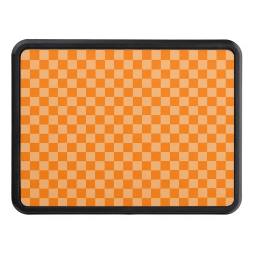 Orange Combination Classic Checkerboard STaylor Tow Hitch Cover