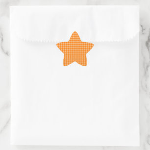 Orange Combination Diamond Pattern by STaylor Star Sticker
