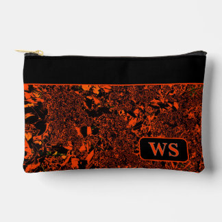 Orange Cosmetic Bag