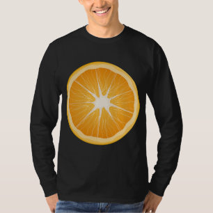 Orange Costume Easy Matching Group Halloween Men W T-Shirt