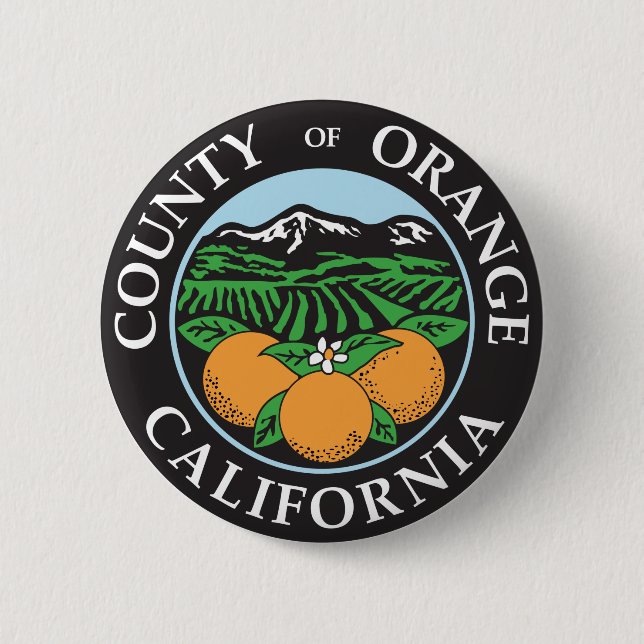 Orange County Button (Front)