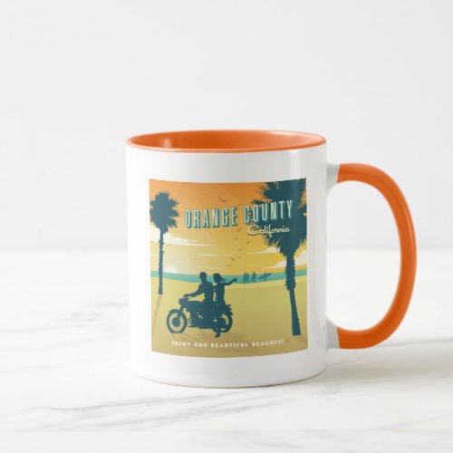 Orange County California Beaches Mug