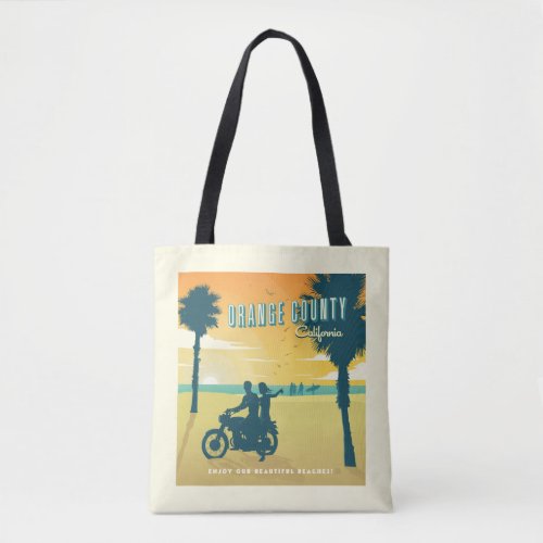 Orange County California Beaches Tote Bag