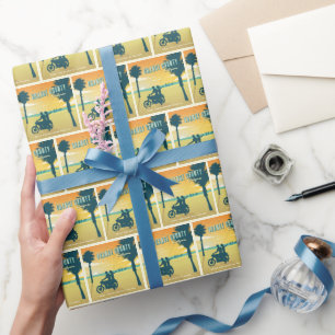 Orange County, California Beaches Wrapping Paper