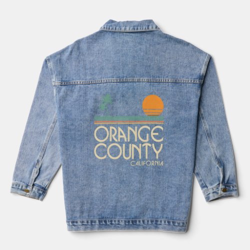 Orange County California  Denim Jacket