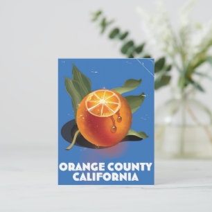 Orange County California Postcard