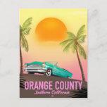 orange county California USA Postcard