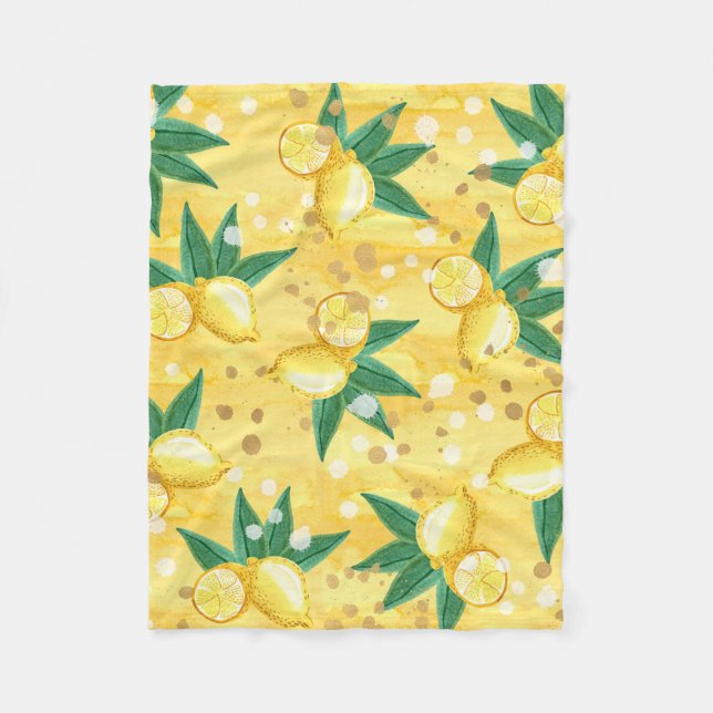 Orange County Fleece Blanket (Front)