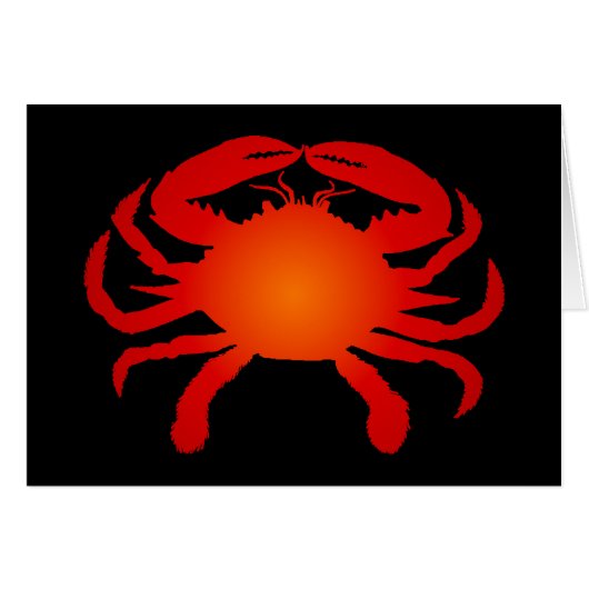 Orange Crab Cards (Front Horizontal)