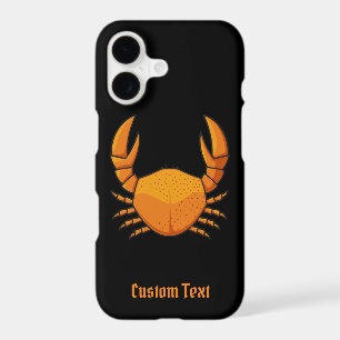 Orange Crab iPhone 17 Case