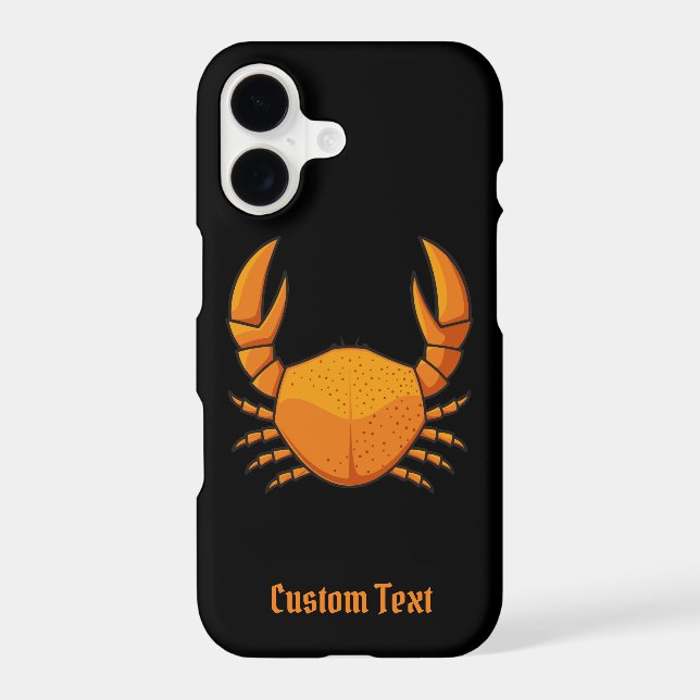 Orange Crab Case-Mate iPhone Case (Back)