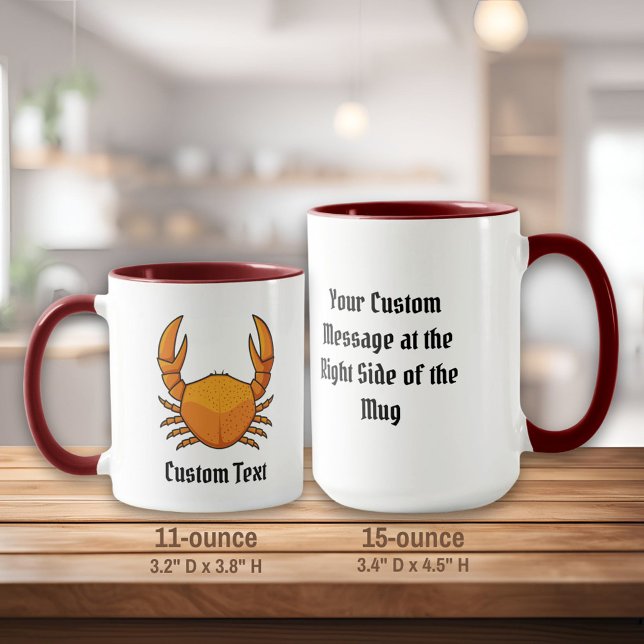 Orange Crab Mug (Creator Uploaded)
