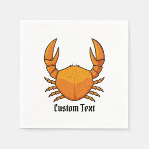 Orange Crab Napkins