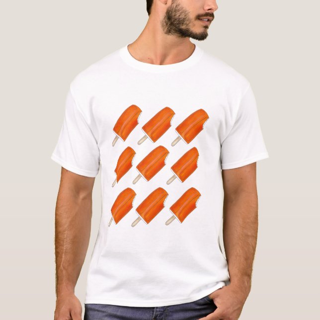 Orange Cream Popsicles T-Shirt (Front)