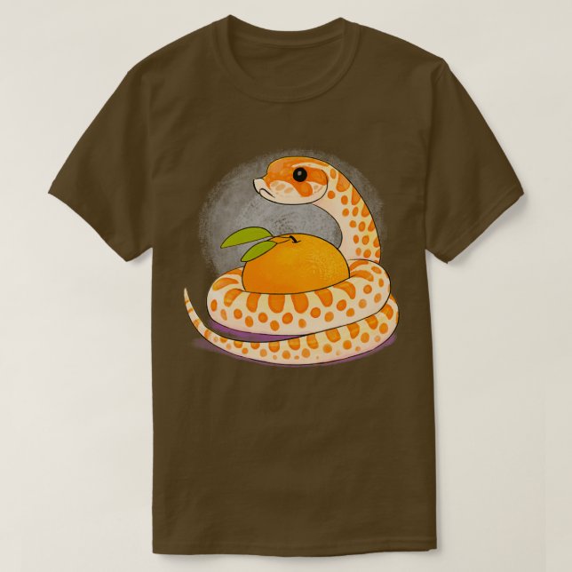Orange Creamsicle Hognose Snake  T-Shirt (Design Front)
