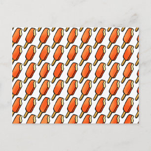 Orange Creamsicle Icecream Popsicles Postcard
