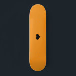 Orange | Create Your Own Custom Skateboard Design<br><div class="desc">Create Your Own Custom Skateboard Design! Use this orange color background or choose any color, add your own photo, background, business logo, or any personalized image. Perfect as unique gift for improving outdoor sport and activity and make them fun! Any font, no minimum.</div>