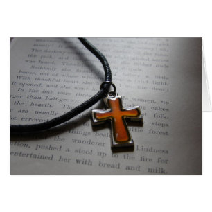 Orange Cross Cards