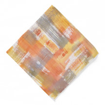 Orange Crush Watercolor Abstract