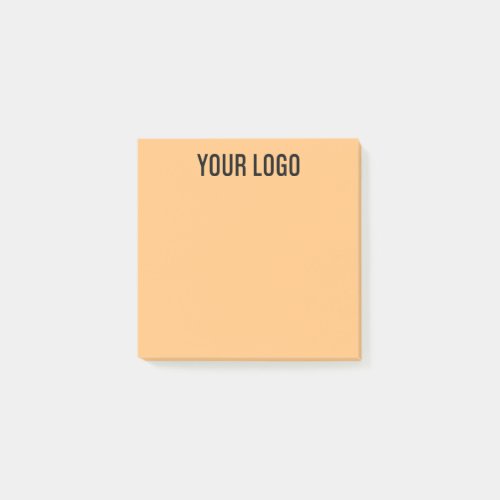 Orange Custom Company Logo Promotional Post_it Notes