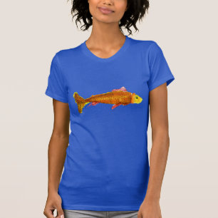 Orange cute goldfish shirt