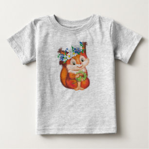 orange cute squirrel baby T-Shirt
