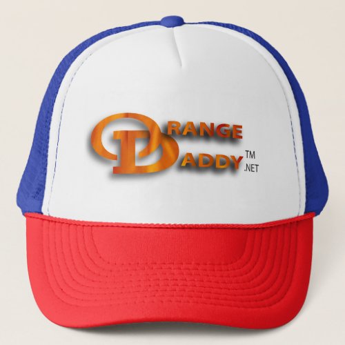 Orange Daddy 2D Trucker Hat