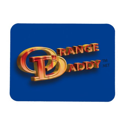 Orange Daddy 3D Magnet