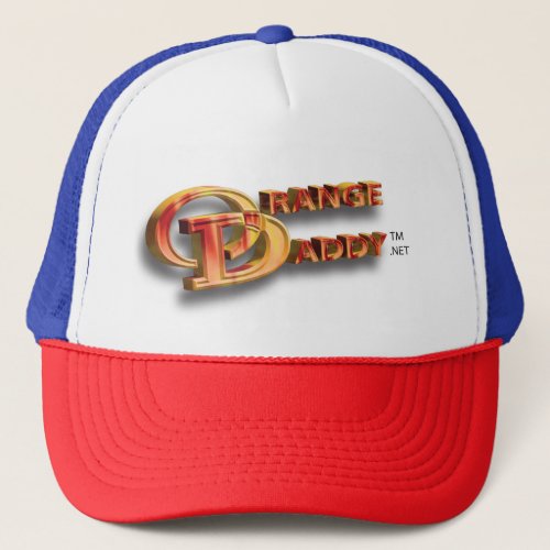 Orange Daddy 3D Trucker Hat
