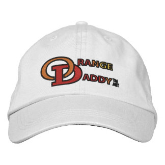 Orange Daddy Embroidered Baseball Cap