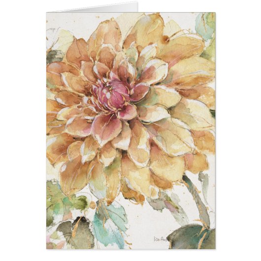 Orange Dahlia Cards (Front)