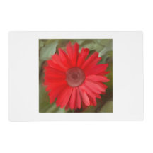 Orange Daisy Botanical Art