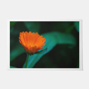 Orange Daisy Door Mat